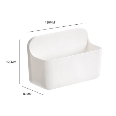 Vit - liten storlek - Transparent - liten - Toalettbadrumsväggfäste