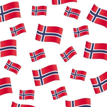 SERVIETT 17.MAI 33X33CM