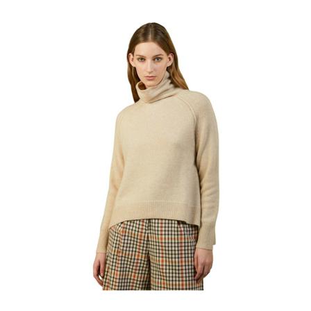 At.P.Co Turtlenecks beige, Dam Polotröjor, Dam, Storlek: S