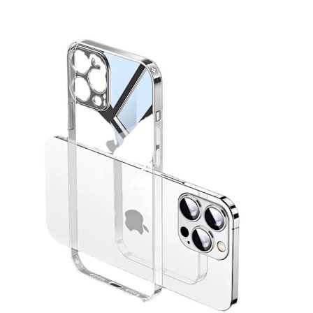 iPhone 15 transparent beskyttelsesdeksel som ikke gulner
