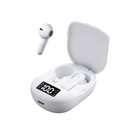 Vattentäta Bluetooth Hifi Stereo Hörlurar Vita