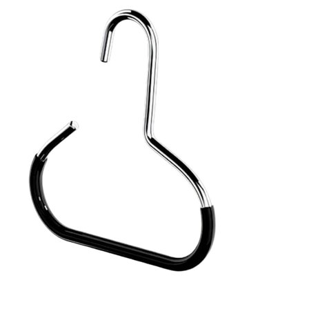 10-Pakkauksen Hattu Koukku - Teräs ja PVC Lippisjärjestäjä Kotiin ja Opiskelija-asuntoon