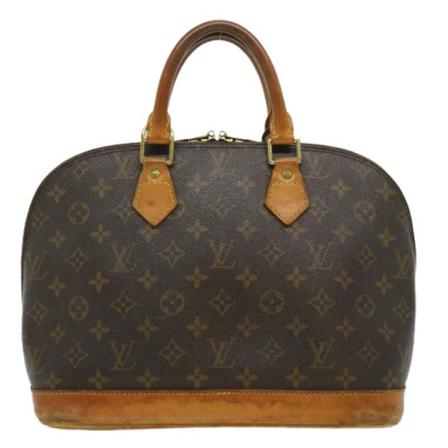 Louis Vuitton Vintage Pre-owned Canvas handbags Brun, Dame Vintage Tasker, Størrelse: ONE Size
