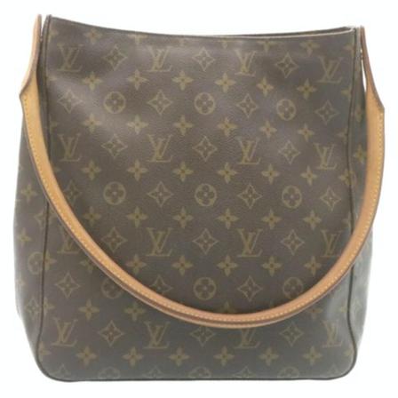 Louis Vuitton Vintage, Pre-owned Looping GM Bruin, Dames, Maat:ONE Size,Canvas
