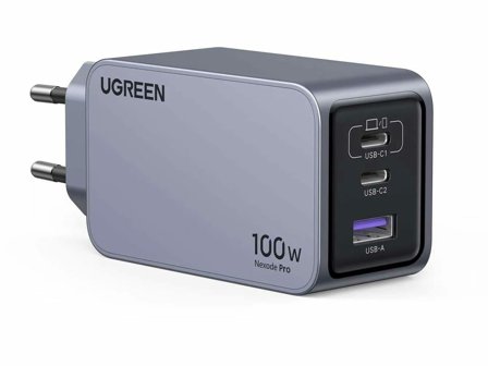 Ugreen Nexode Pro 100W GaN Charger with USB-C Cable
