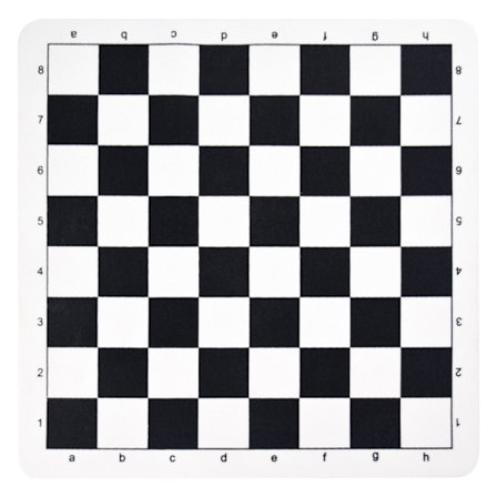 Sjakksett, Sjakkspill Rullbar Sjakkbrett, Bærbar Sjakkmatte