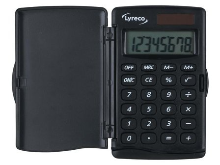 LYRECO Miniräknare Nomad 8 Siffror - Lyreco - Kontorsmaskiner - Räknare - Miniräknare