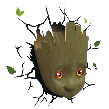 Baby Groot lamppu