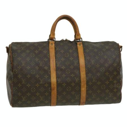 Louis Vuitton Vintage, Pre-owned Bag Bruin, Dames, Maat:ONE Size,leer