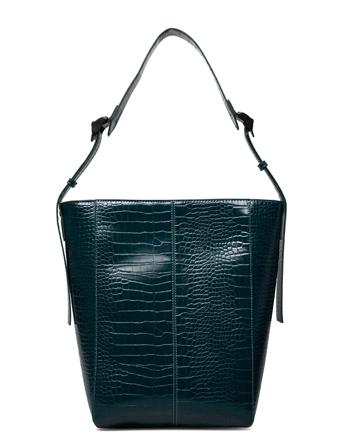 Casset Matte Trace Bags Bucket Bag Marineblå HVISK