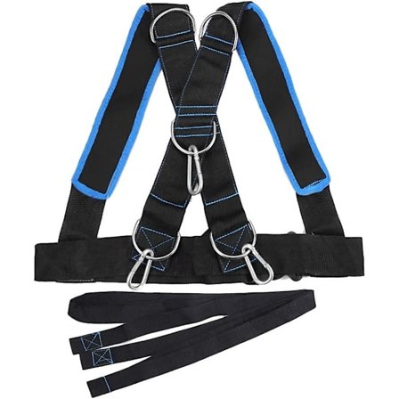 Fitness Sled Sele Workout Speed ​​Trainer Dragrem för motståndsträning