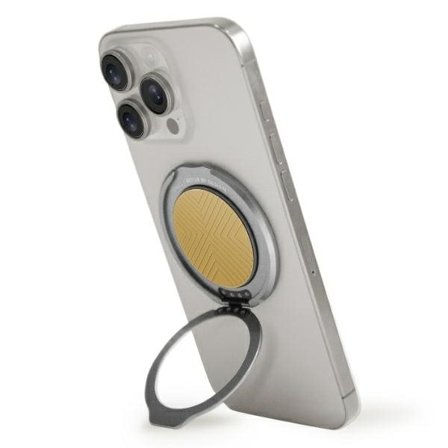 Uniq Gripfit 360 Magnetic Mount & Kickstand Magnetic Holder gul/kanariegul