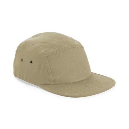 Beechfield 5 Panel Canvas Cap One Size Desert Sand
