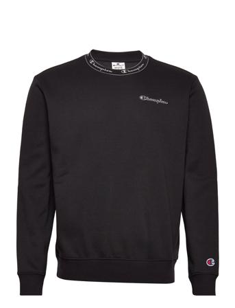 Crewneck Sweatshirt Sweat-shirt Genser Svart Champion Rochester