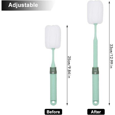 3-osainen pulloharjap setti (3 väriä) mukavilla kahvoilla, pohja