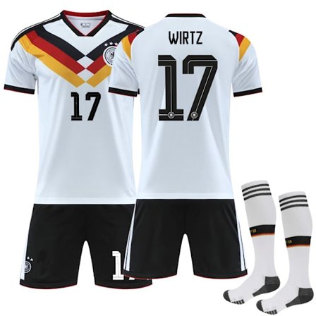 Jalkapallon MM-kisat 2026 Saksan maajoukkueen paita nro 17 Wirtz
