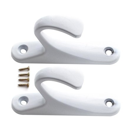 2pcs Curtain Hooks Simple Exquisite Small Multifunctional Home Curtain Holdbacks Drapery Tiebacks For Home