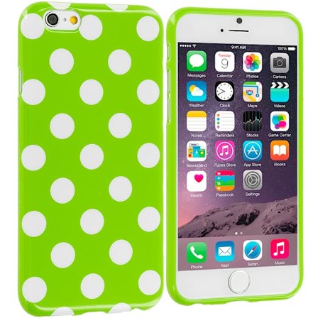 Polka TPU Skal till iPhone 6/6S - fler färger