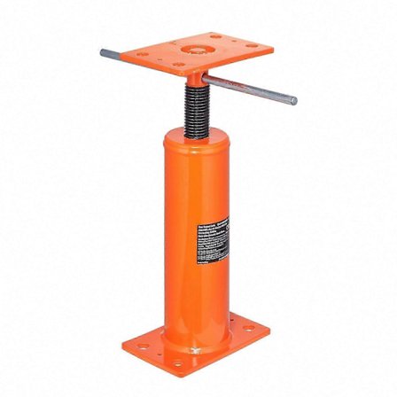 Justerbar stålstämp för golvstöd, 4399 kg kapacitet, 30-40 cm höjdintervall, tillfällig lyftbalk