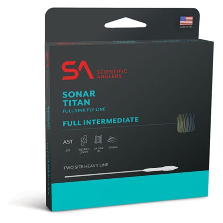 SA Sonar Titan Full Intermediate WF Fly Line - # 9