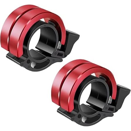 2 stk. cykelklokke, 90dB aluminiumslegering cykelklokke til MTB racercykel annonce