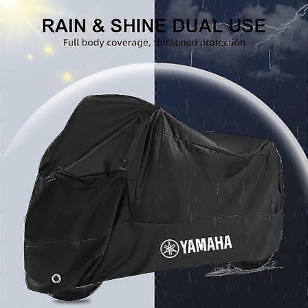 Motorsykkeldeksel Vanntett Alle Årstider Støvtett UV-beskyttende Utendørs Innendørs Motorsykkeldeksel For Yamaha R1 R3 R25 Mt-07 Mt-09