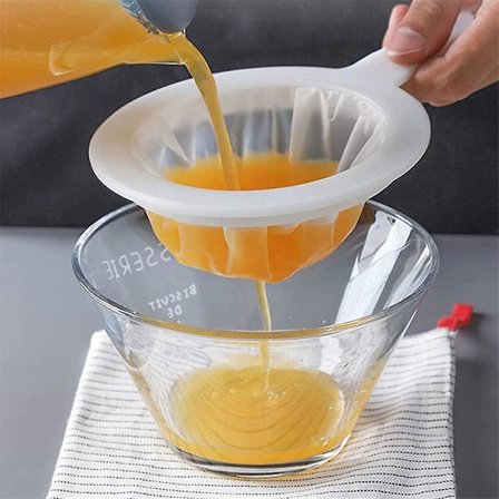 Ultra Finmasket Sil Køkken Nylon Mesh Sil Ske Til Sojamælk Kaffe Mælk Yoghurt (2)