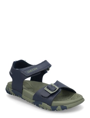 GEOX J Sandal Fusbetto Bo - Green - 24