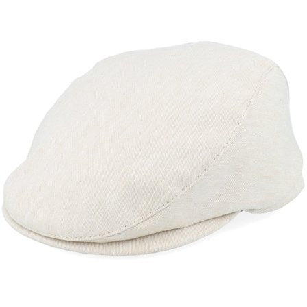 Mayser - Beige flatcap Kasket - Frankie Como Beige Flat Cap @ Hatstore