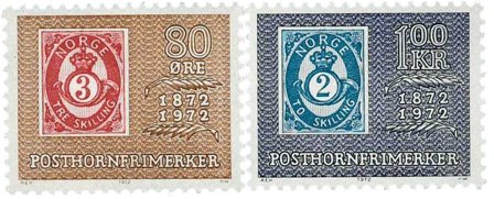Norge - AFA 650-651 - Postfrisk