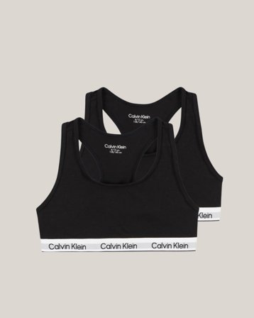 Calvin Klein 2PK BRALETTE Noir Sous-vêtements Fille - Kids Brand Store