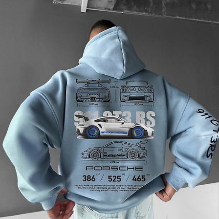 Porsche 911 Hoodie, Car Sweatshirt Hoodie, Bilentusiaster, Unisex Oversize Hoodie Shirt Top
