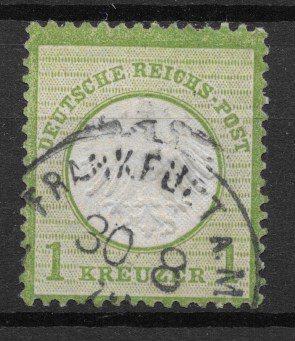 Tyske Rige 1872 - AFA 7 - stemplet