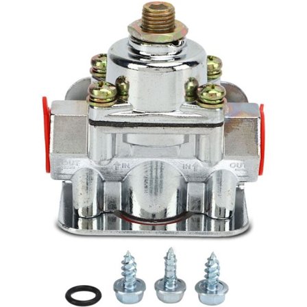 Karburator Trykregulator 4-1/2 til 9 Psi 3/8 tommer NPT Port Zinklegering 12-803 til Holley