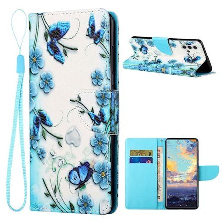 Wonderland Samsung Galaxy A32 flip kuoret - Maaginen Perhonen