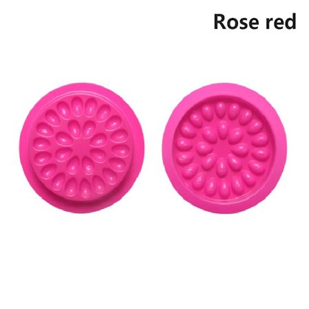 Klar Akrylplade til Vipper Individuel Øjenvippeforlængelse Lim Volumenplade Øjenvipper Stand Deaktiver Limbeholder Låg