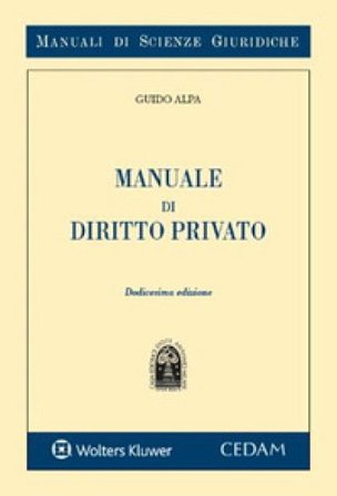 Manuale di diritto privato Guido Alpa