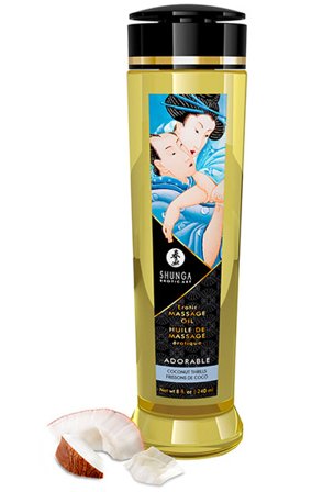 Shunga Massageöl Entzückende Kokosnuss 240ml