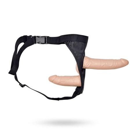 Double Dongs Strap-on - Vuxen.se - Vibrerande, strapless & standars strap-ons
