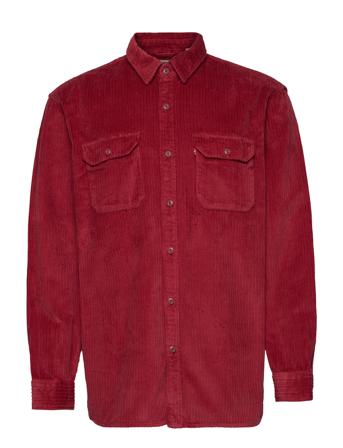Jackson Worker Brick Red Paita Rento Casual Punainen LEVI ́S Men
