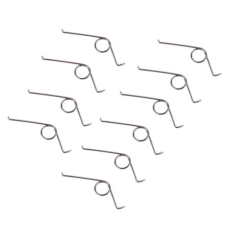 10 stk. metall erstatningshåndtak adaptiv motorfjær for