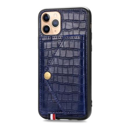 Smidigt Skal med Kortfack - iPhone 11 Pro Max Blå