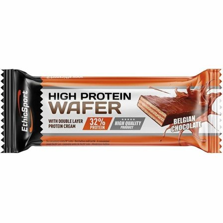 EthicSport High Protein Wafer Belgian Chocolato Barretta Proteica