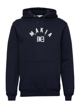 Brand Hooded Sweatshirt Huppari Sininen Makia