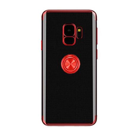 Samsung Galaxy S9 - Skal Med Ringhållare (floveme) Röd