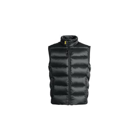 Parajumpers, Zwart Jeordie sleeveless down jacket Zwart, Heren, Maat:L,polyester