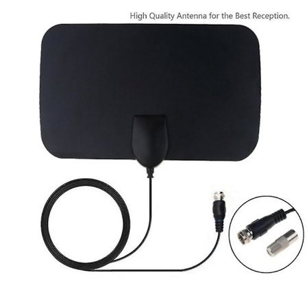 Tv-antenne, indendørs tv-antenner digitalt HDTV Freeview til hjemmets smarte tv 4k 1080p tv-antenne