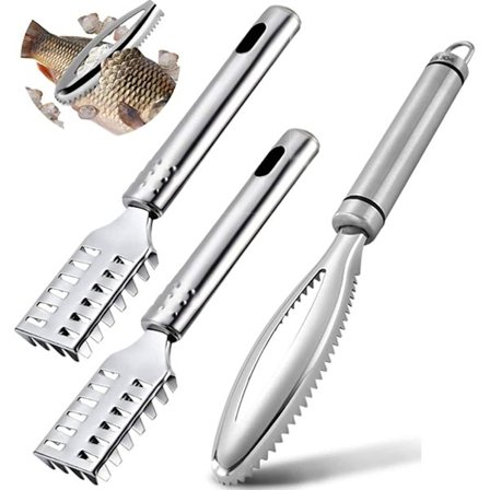 Rostfritt stål fiskfjäll med borttagning av fiskfjäll rostfritt stål