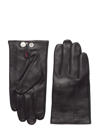 Jaan Accessories Gloves Finger Gloves Brun HUGO*Betinget Tilbud