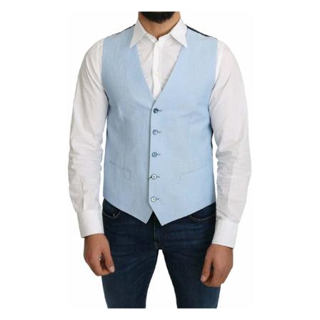 Dolce & Gabbana Suit Vests Blå, Herre, Størrelse: M